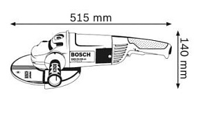 Углошлифовальная машина Bosch GWS 22-230 JH
